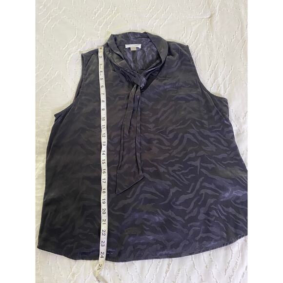 Calvin Klein Black Sleeveless Blouse Size XL-Petite - Picture 5 of 5